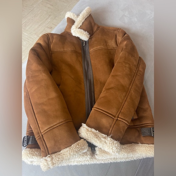 Zara Other - Boys faux Sherpa coat
